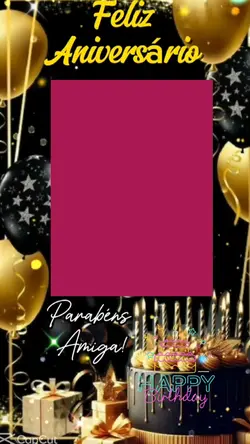 parabéns amiga 