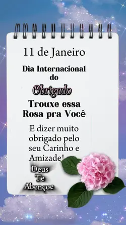 OBRIGADO PELA AMIZAD