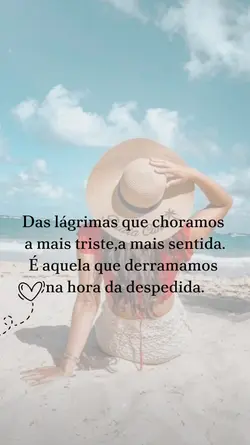 Na despedida
