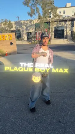 PLAQUE BOY MAX