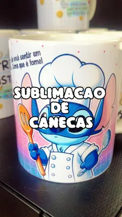 Sublimação de caneca