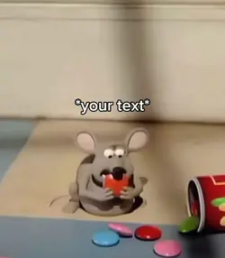 Mouse eating meme