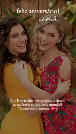 parabéns irmã