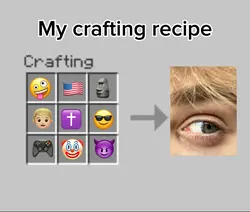 My crafting recipe