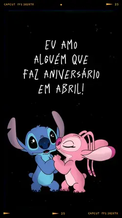 Aniversário em abril