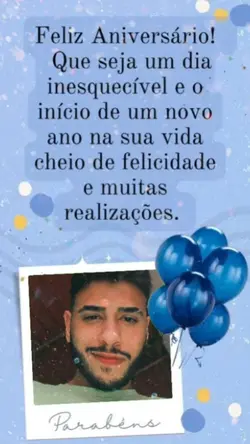 Feliz Aniversário 