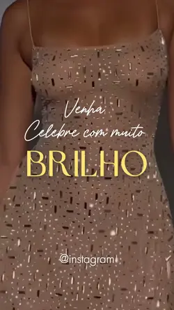 Celebre com brilho 