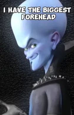 Whos forehead is big