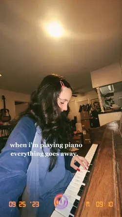 I love the piano 