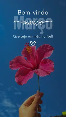 Março ✨