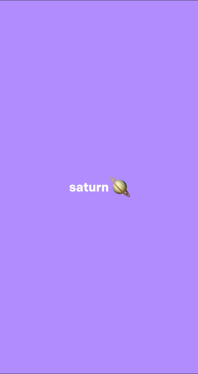 on saturn 🪐 