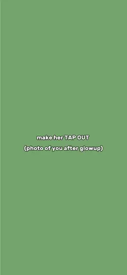 TAP OUT!!!