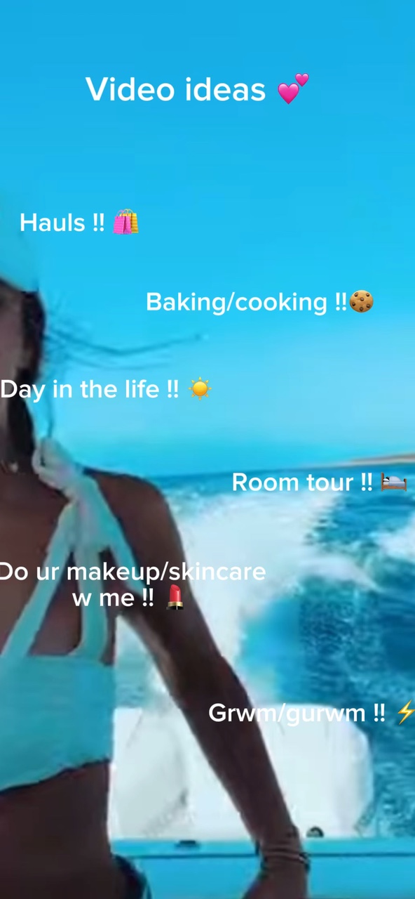 Preppy video ideas !