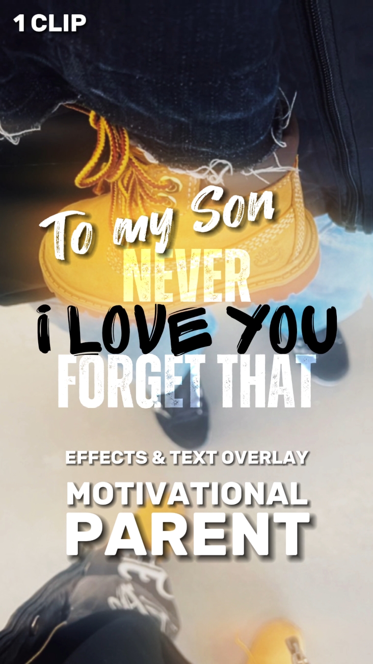 Pour mon fils, 