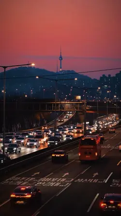 sunset city