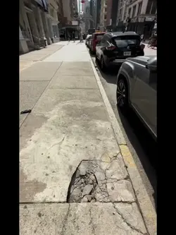 Broken concrete… idk