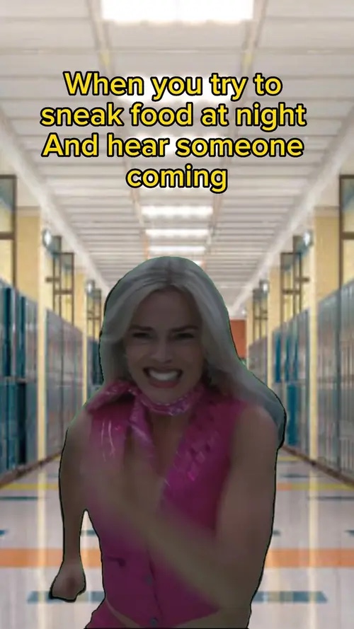 Barbie running 