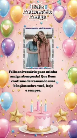Aniversário Amiga
