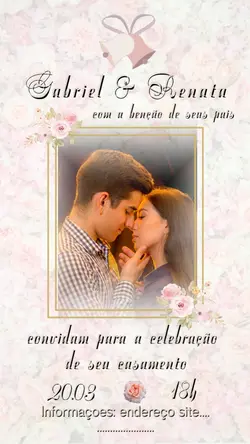 Convite casamento