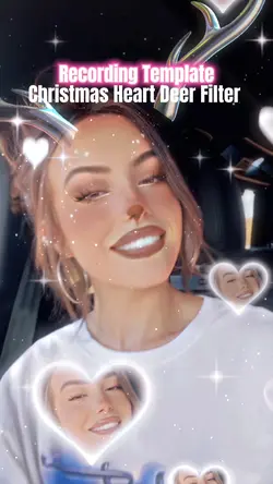 Christmas Deer Filte