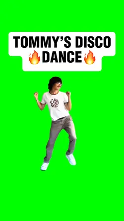 TOMMY DANCES AT HOME