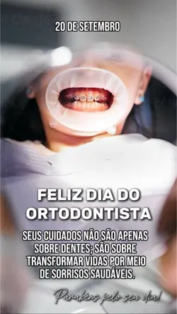 Dia do ortodontista 