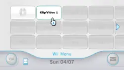 Wii template
