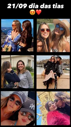 Feliz dia das tia🥺😍