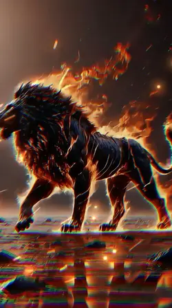 lion 4k template