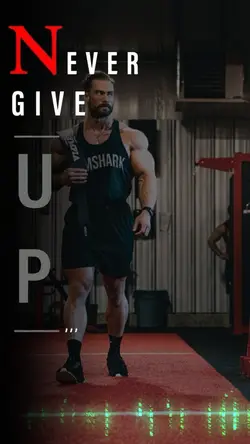 Never give up