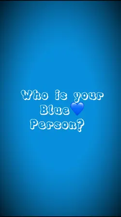  Your Blue person 