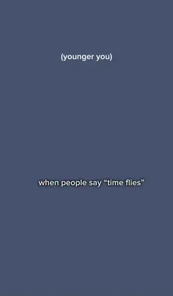 time flies