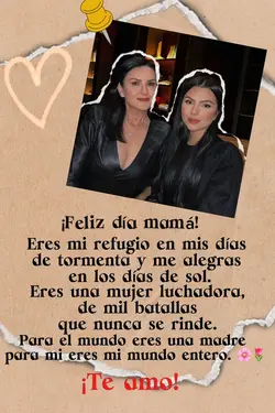 ¡Feliz día mamá!