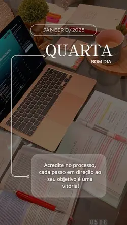 Acredite no processo