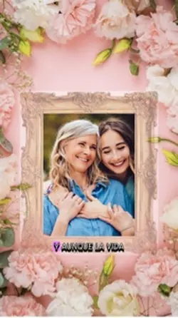 Foto con mamá ✨💝✨🌹