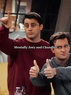 Joey & chandler 🤞🏼