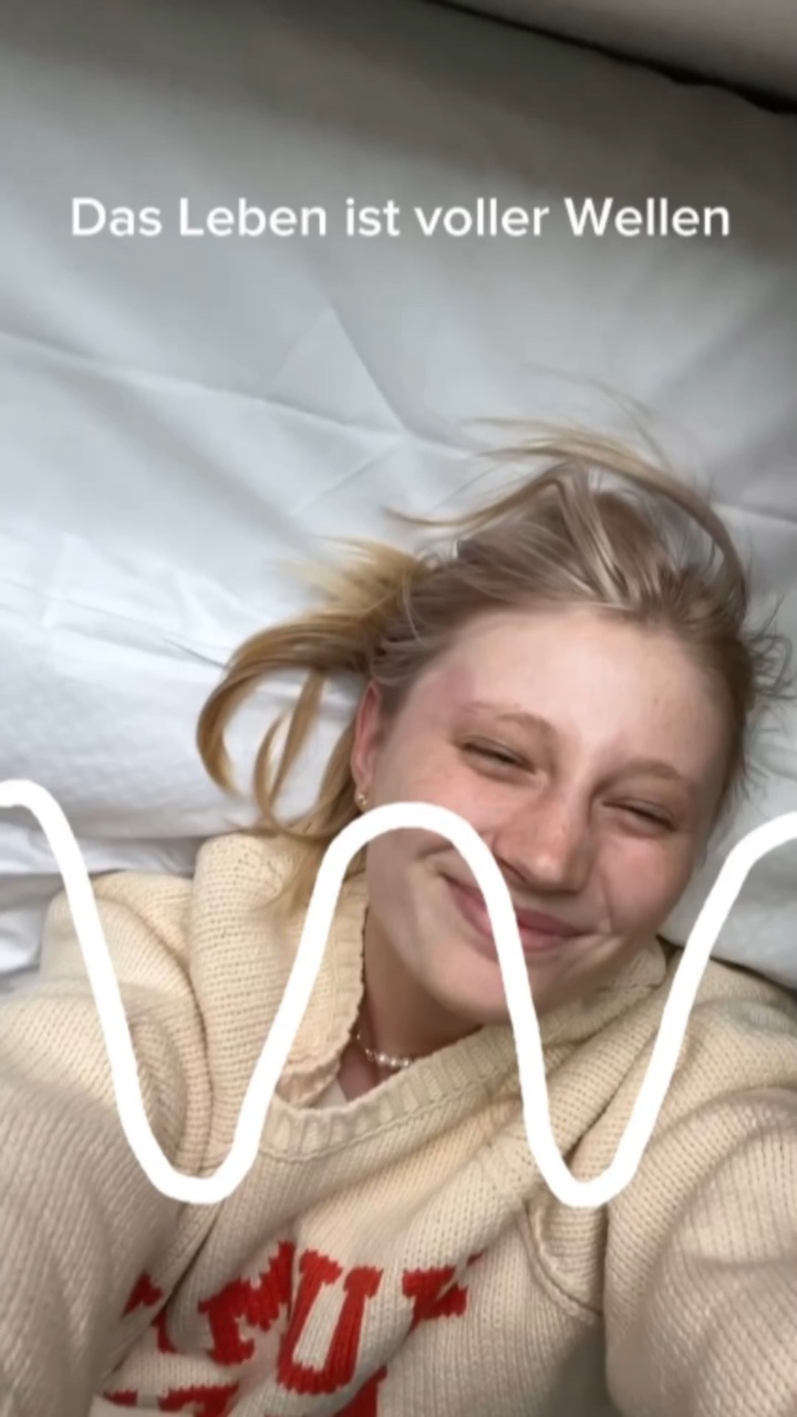 Leben voller Wellen 