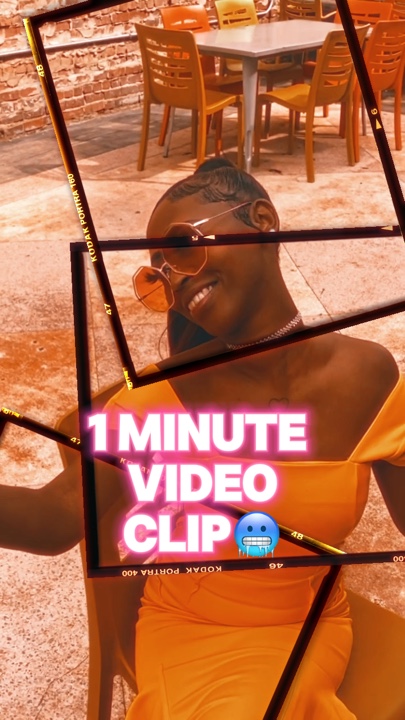 One minute clip!