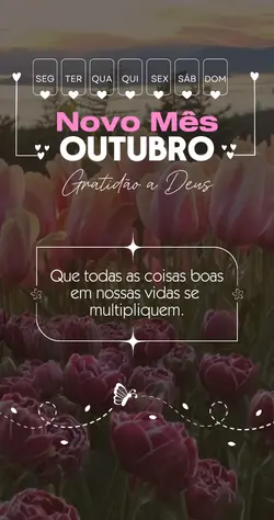 Maravilhoso Outubro!
