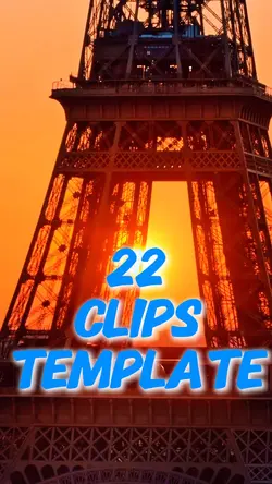 22 Clips Template