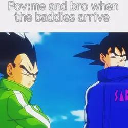 Goku and vegeta edit