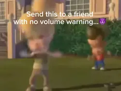 Very loud meme