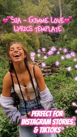 Gimme love lyrics😍