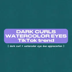 Dark Curls Trend