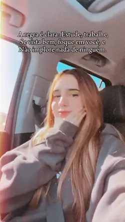 A regra é clara🌸