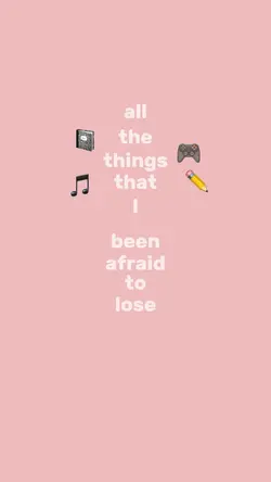 losing you…
