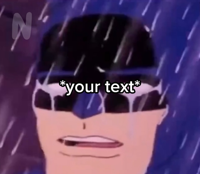 Não, é apenas a chuva