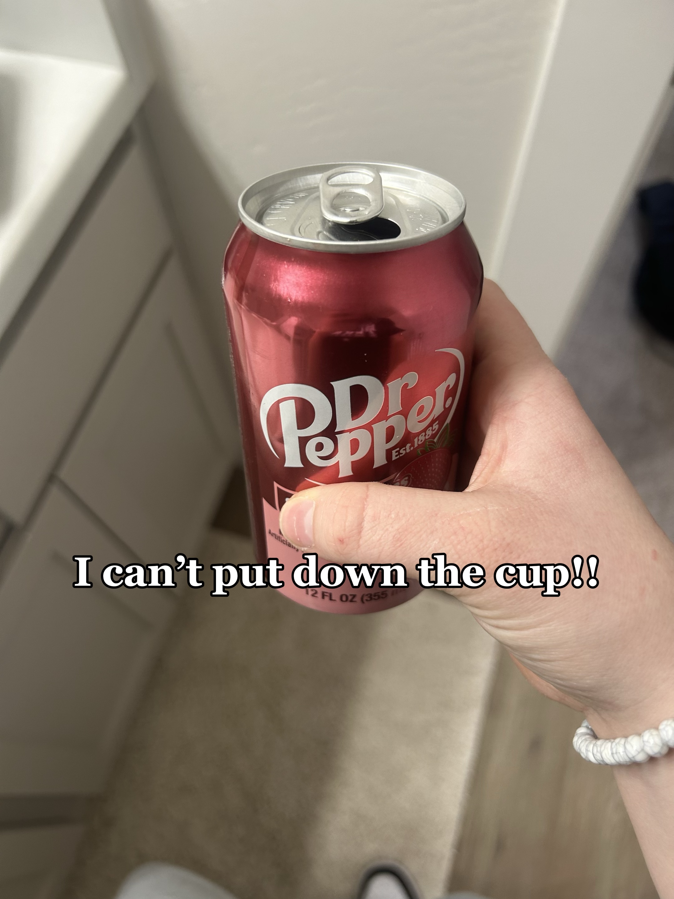 Put down the cup