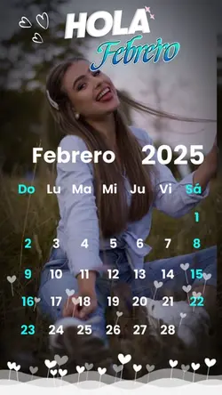 Calendario febrero 