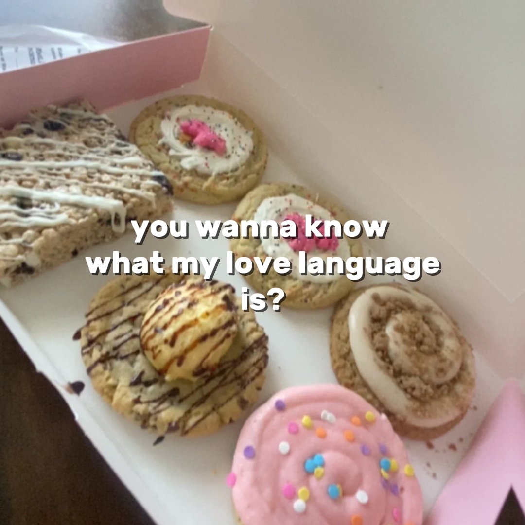 langue d'amour : NOURRITURE😜